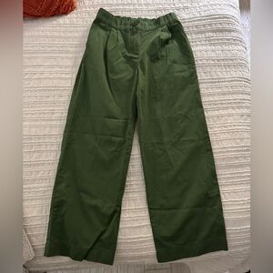 Crewcuts Olive Green Elastic Waist Pants